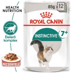 Royal Canin INSTICTIVE 7+ - idősödő macska szószos nedves táp 85g x24