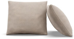Greensite Dekoratív Párna, 2 db, Hab Töltet, Bársony, Bézs