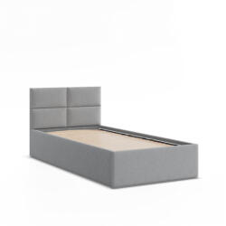 GreenSite Borgo Egyszemélyes Ágykeret (Matrac Nélkül), Szövet, Szürke