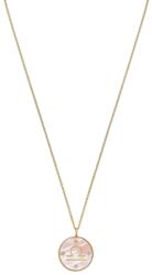 Fossil Colier Fossil zodia balanta cu sidef si cubic zirconia JF04844710