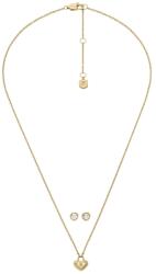 Fossil Set bijuterii Fossil cu inima si cubic zirconia set JF04881SET