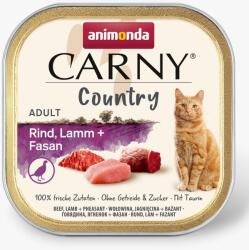 Animonda Carny Country Adult - marhahús, bárány és fácán 6 x 100 g