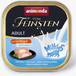 Animonda Vom Feinsten Adult Cat Milkies - baromfi krémmaggal 6 x 100 g