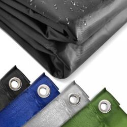 Jago Takaróponyva 650 g/m2 aluminium szemek 4 x 6 m fekete (WP00765)