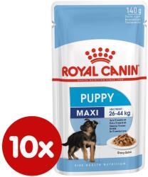 Royal Canin Maxi Puppy 10x140g nedves eledel nagytestű fajták szószában
