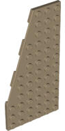 LEGO® Placă 12 X 6 modificată unghi stânga (6258138)