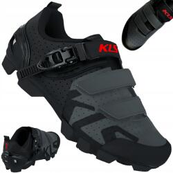 Kellys Edge MTB kerékpáros cipő, Size 38, fekete, SPD, szintetikus bőr, nylon talp (8585053818793)
