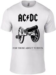 AC/DC Ing For Those About To Rock White M (ACTS05004WM)