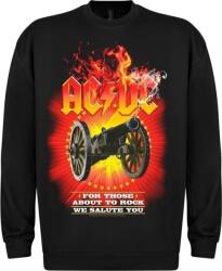 AC/DC Pulóver For Those About To Rock Tracks Unisex Black L (AC0019SWL)