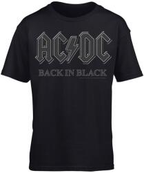 AC/DC Ing Back In Black Black XL (ACTS05001XL)