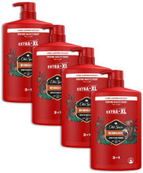 Old Spice Bearglove 3 az 1-ben Tusfürdő és Sampon (4x1000 ml)