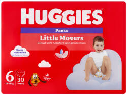Huggies Little Movers pelenka 6, 15-25 kg, 30 db