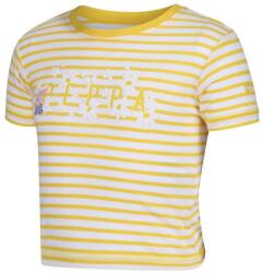 Regatta Peppa Stripe Tee gyerek póló sárga