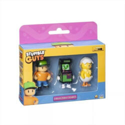 PMI Stumble Guys 3 db-os figuraszett S2 - Mr. Stumble, Stumble Invaders, Hatchling (SG2221_3)