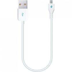 Ttec Кабел Mini Cable 30cm Micro USB Charge/Data Cable - Бял