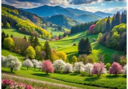 Alipson Puzzle 50180 - Spring Walk - 500 db-os puzzle (50180)
