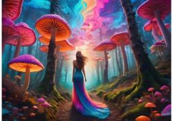 Alipson Puzzle 50216 - Forest Whimsy - 500 db-os puzzle (50216)