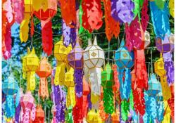 Alipson Puzzle 50224 - Coloured lanterns - 500 db-os puzzle (50224)