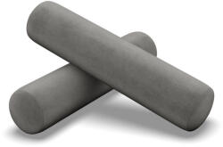 Greensite Görgős Párna, 2 db, Hab Töltet, Bársony, Világosszürke