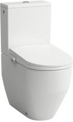 Laufen CLEANET PRO Dus-WC, álló mélyöblítésű, perem nélküli, fűtött ülőkével és fedéllel lecsapódásgátló rendszerrel, Fehér H602890000S312 (H602890000S312)