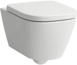 Laufen MEDA Fali WC Advanced, öblítőperem nélkül, mélyöblítéssel, "Silent Flush" öblítéssel, Fehér H820110000S001 (H820110000S001)