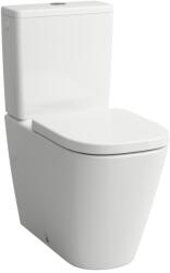 Laufen MEDA Álló kombi WC öblítőtartály nélkül, öblítőperem nélkül, mélyöblítéssel, Fehér H824111000S311 (H824111000S311)