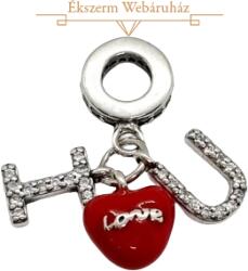 ÉkszerM Ezüst I Love You Charm