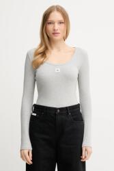 Calvin Klein hosszú ujjú szürke, LV047D218G - szürke XXS