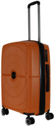 Benzi Cordoba narancssárga 4 kerekű bővíthető közepes bőrönd (BZ5711-M-narancs)