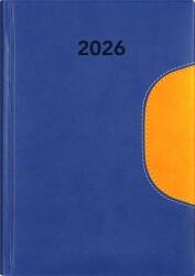 Dayliner Naptár, tervező, A5, napi, DAYLINER Memphis , kék-sárga (NMA5KSU) - iroda24
