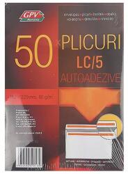 Gpv Boríték GPV LC/5 öntapadós bélésnyomott 162x229mm 50db/csomag (151013)
