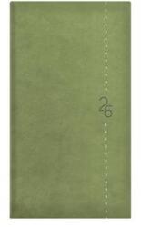 TopTimer Zsebnaptár, álló elrendezésű, TOPTIMER Linea , zöld (26T035L-006) - kellekanyagonline