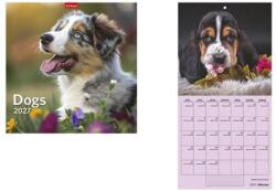 TopTimer Naptár, fali, TOPTIMER, Dogs (27T9800-06A)