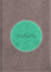 Dayliner Naptár, tervező, A5, napi, DAYLINER Central , szürke-türkiz (DL6AG-CEFA5NA-SZT) - kellekanyagonline