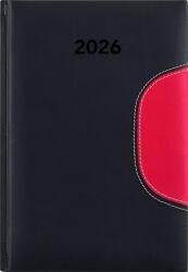 Dayliner Naptár, tervező, A5, napi, DAYLINER Memphis , fekete-piros (DL6AG-MEFA5NA-FP) - kellekanyagonline