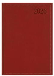 TopTimer Naptár, tervező, B5, napi, TOPTIMER Traditional , bordó (26T020T-002) - kellekanyagonline