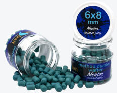 BaitBait Method dumbel Wafter Mentor, 7x10 mm, tintahal-polip, kék, 20 g (BB22)