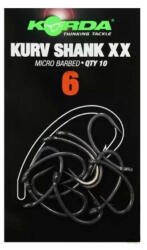 Korda Kurv Shank XX horog, 4, 10 db (KKSXX4)