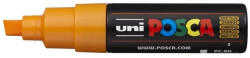 uni Dekormarker 8mm, Uni Posca PC-8K ragyogó sárga (2UPC8KRS) - cartridge