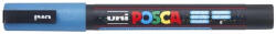uni Dekormarker 0, 9-1, 3mm, Uni-Posca PC-3ML csillámló világoskék (2UPC3MLVK) - cartridge