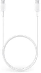 Samsung gyári USB Type-C - USB Type-C adat- és töltőkábel 100 cm-es vezetékkel -EP-DA705BWE - fehér (ECO csomagolás) (SAM-0866)