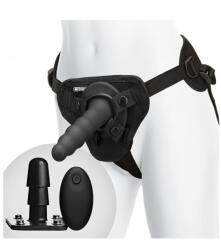 Doc Johnson Vac-U-Lock Ripple Vibrating Pleasure Set, távirányítós, akkus - sex-shop