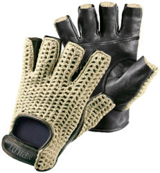 Lampa Autóskesztyű, bőr-pamut, ujjvég nélküli, L-es, Pilot 71412