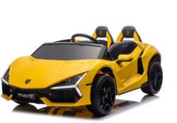 Mamido Lamborghini Revuelto XL STRONG elektromos gyermekautó | 14 km/h | 24V 14Ah | 60 kg | sárga (S-A500-YELLOW) - mamido