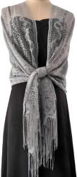 HARAHU Csipkés sál - Szürke KP33777