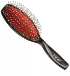 Eurostil fémtüskés kefe 00160, fekete - hairpower