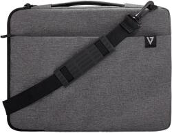 V7 CSE14-ECO Recycled Sustainable Sleeve and Briefcase 14, 1" Grey (CSE14-ECO) (CSE14-ECO)