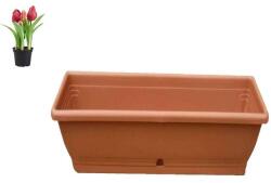 ENGER Virágláda/Balkonláda Tálcával 40 x 20 x 15 cm (5999880112666)