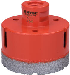 Extol Premium körkivágó csempére, gyémánt vágóél; 68mm × M14, sarokcsiszolóba fogható (88001877)