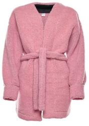 Vlnka Cardigan de damă din lână roz mărimi îmbrăcăminte L/XL (7-01110-L)